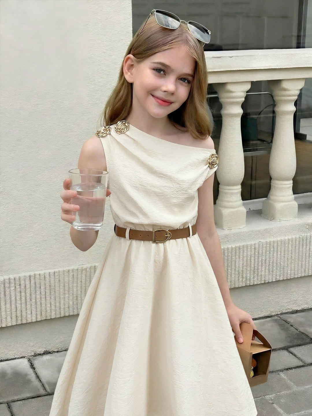Rochie SHEIN, kaki