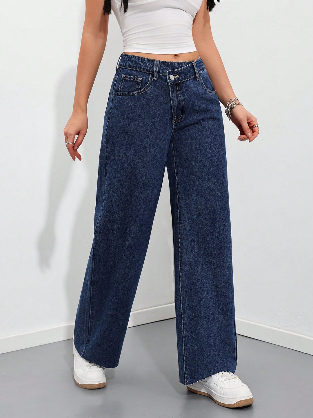 Jeans SHEIN, albastru