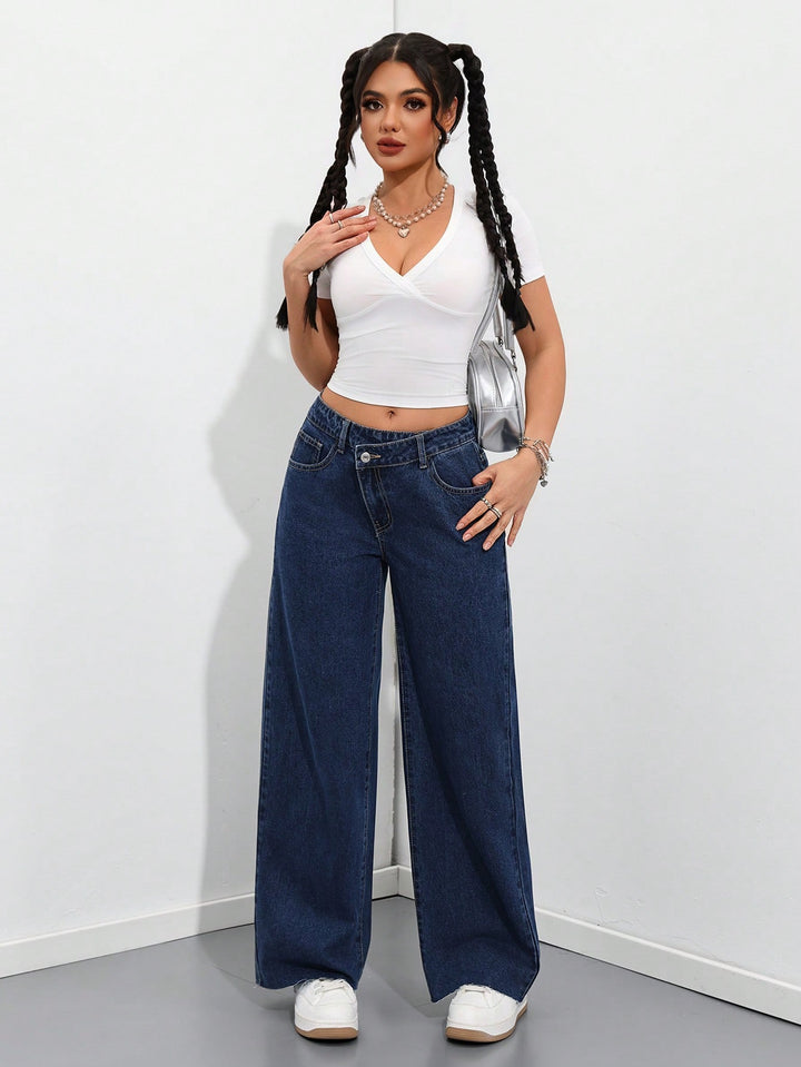 Jeans SHEIN, albastru