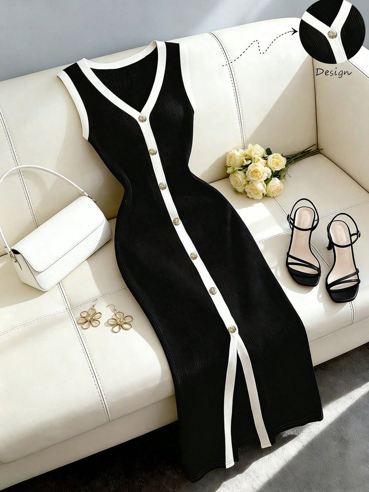 Rochie maxi SHEIN, negru