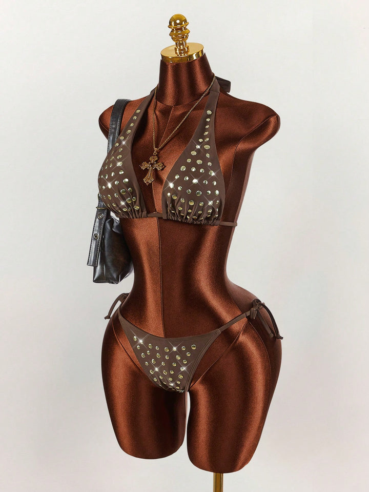 Set bikini SHEIN, maro
