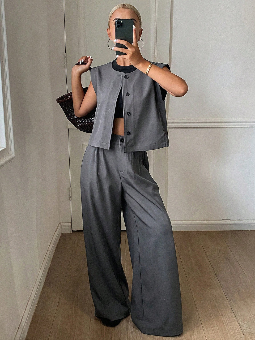 Compleu SHEIN, gri