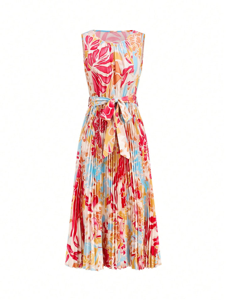 Rochie midi SHEIN, mix culori