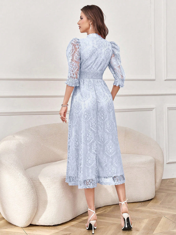 Rochie maxi SHEIN, albastru
