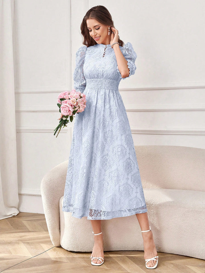 Rochie maxi SHEIN, albastru