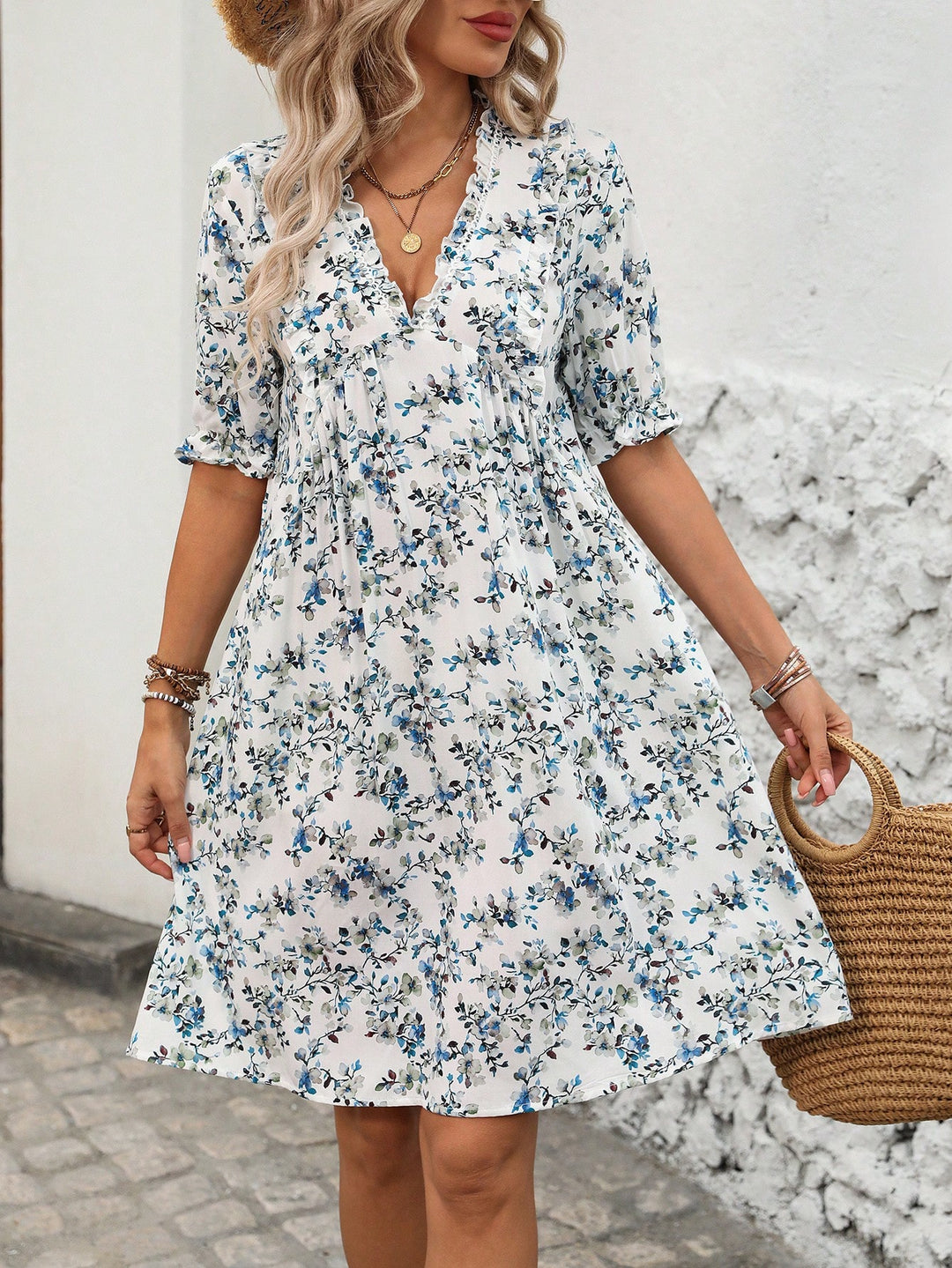 Rochie scurtă SHEIN, mix culori