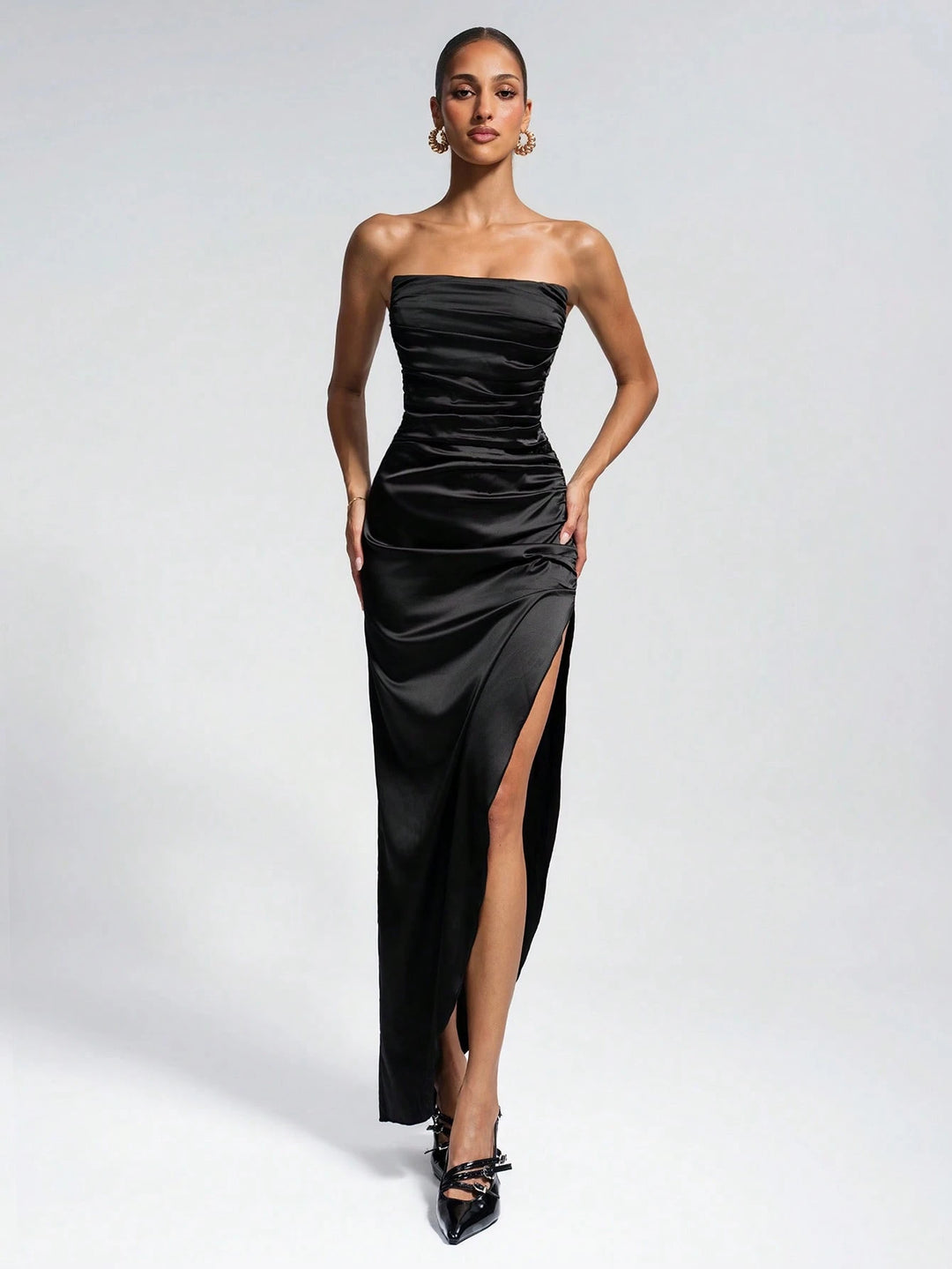 Rochie maxi SHEIN, negru