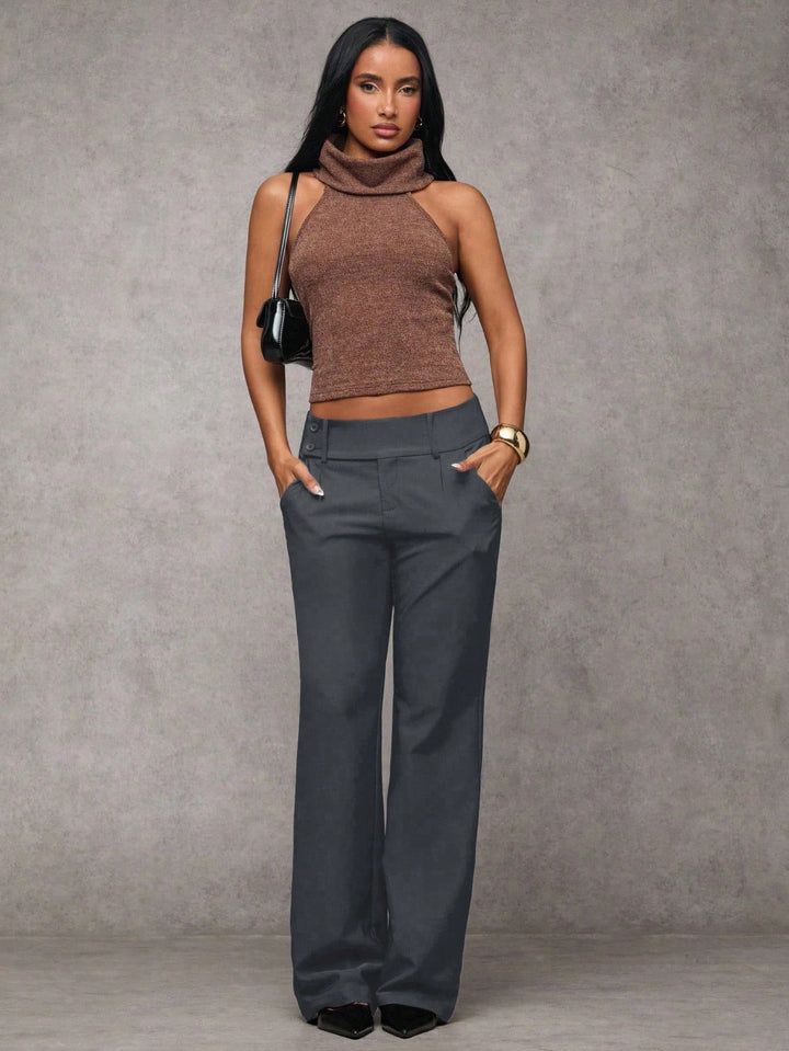 Pantaloni SHEIN, gri