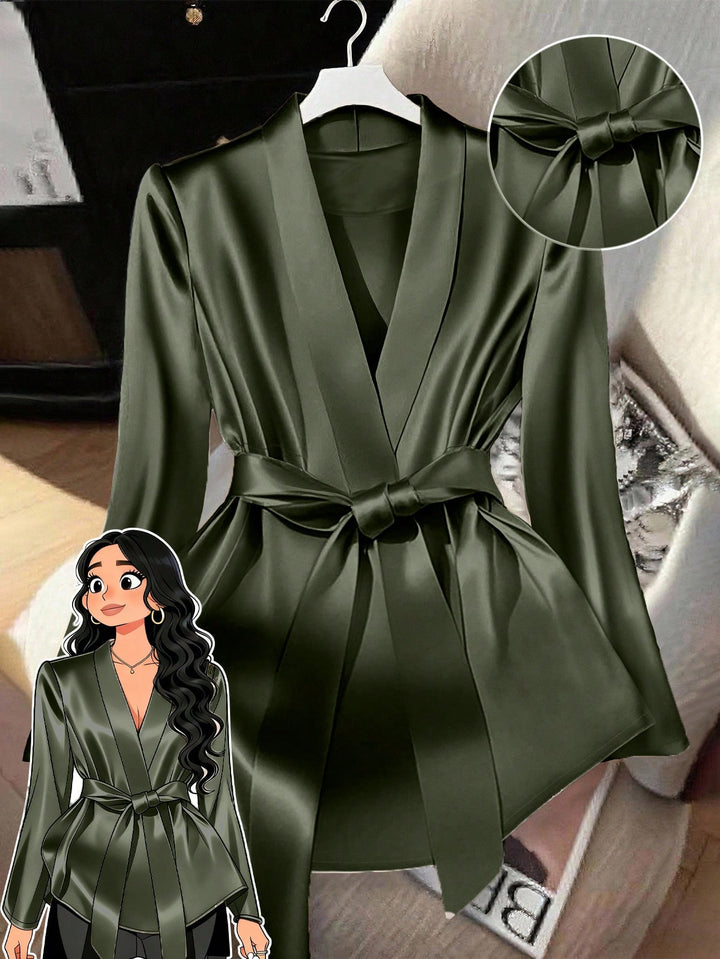 SHEIN blúz, khaki