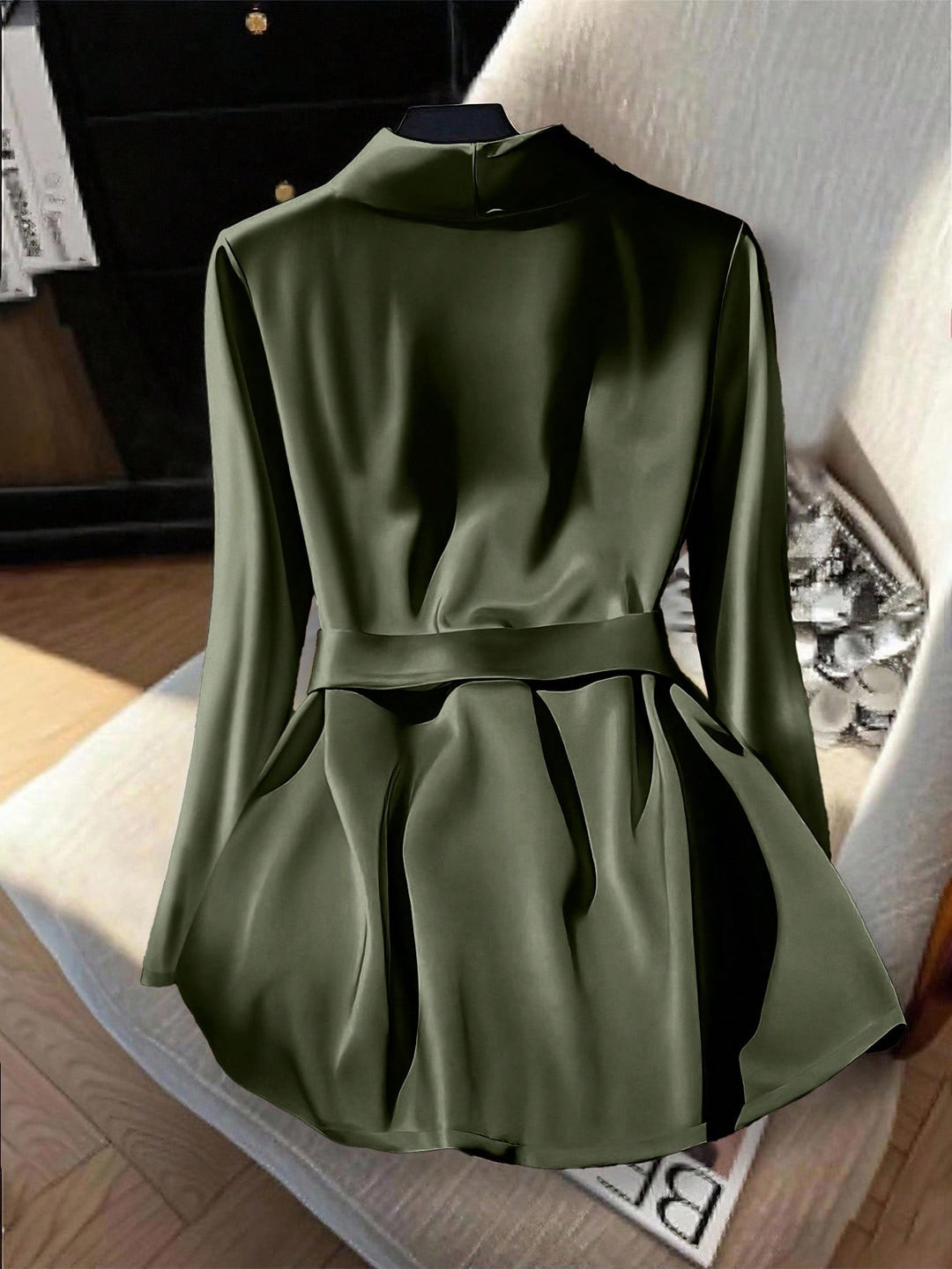 SHEIN blúz, khaki