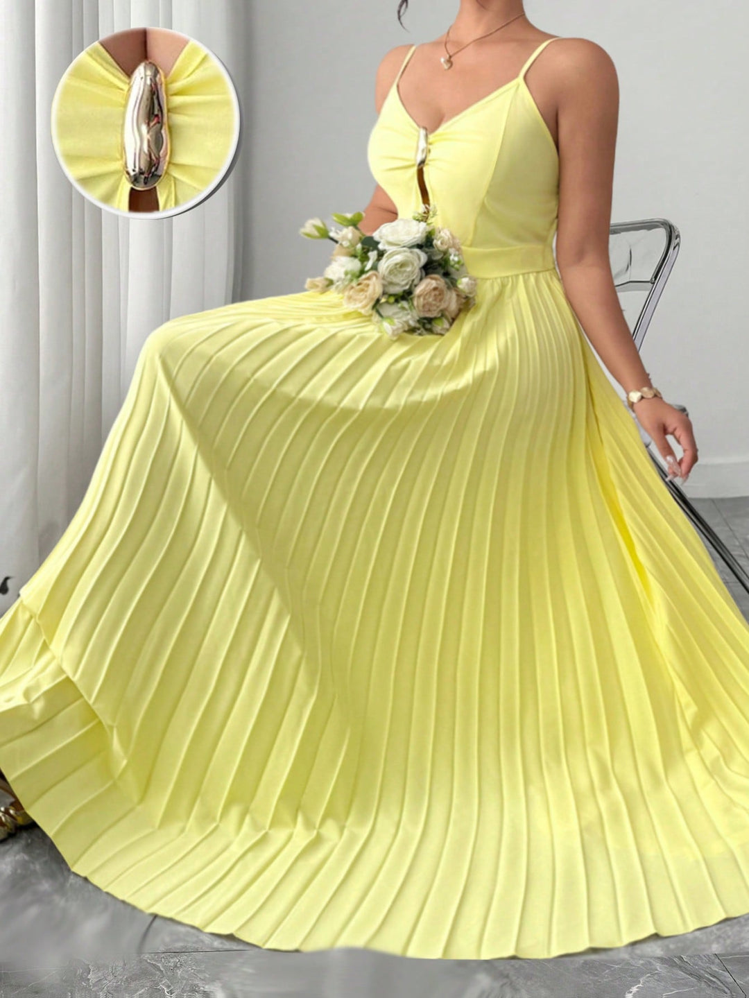 Rochie SHEIN, galben