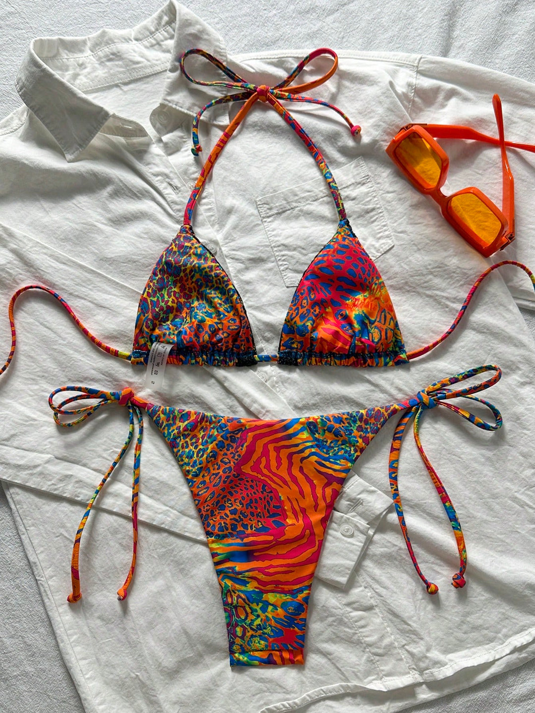 Set bikini SHEIN, mix culori