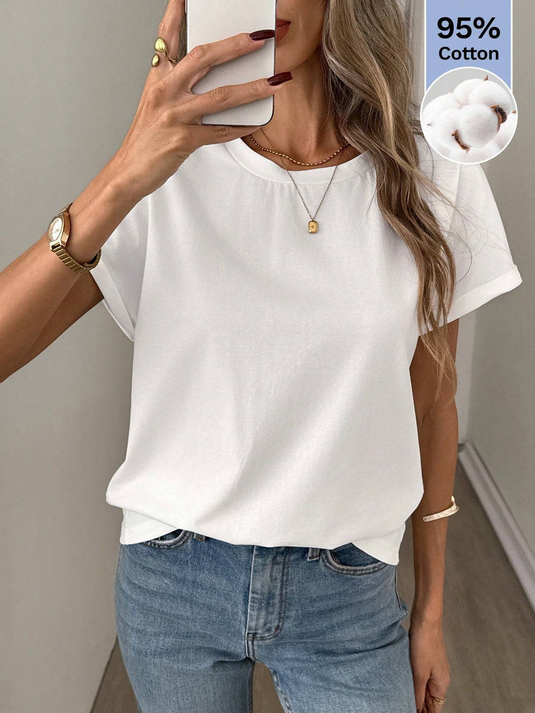 Tricou SHEIN, alb