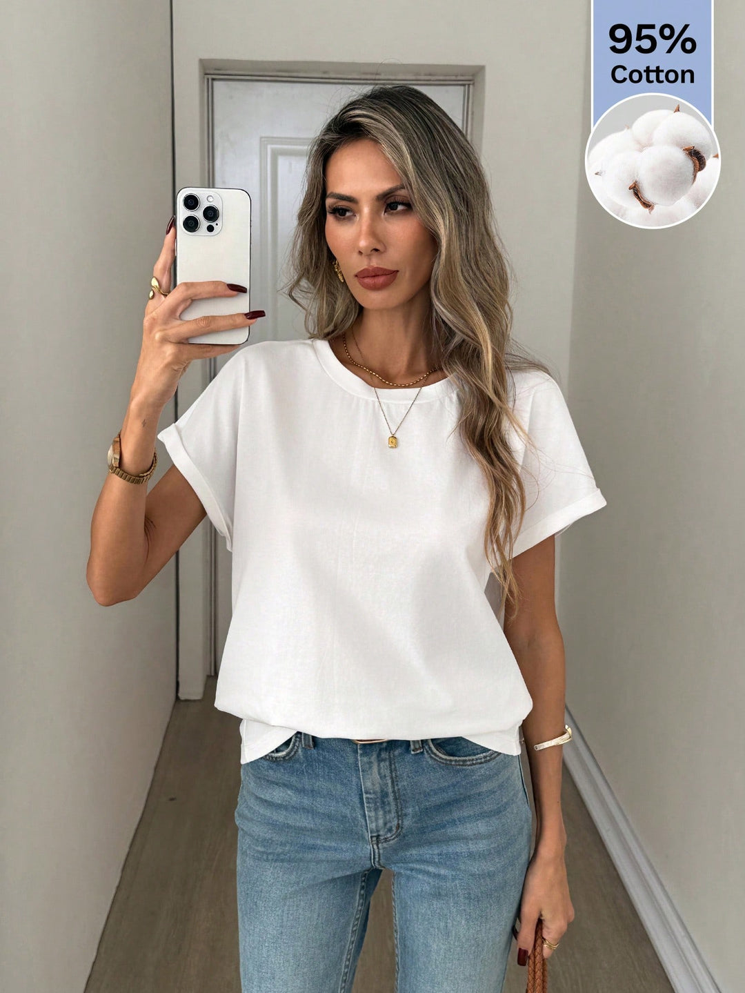 Tricou SHEIN, alb