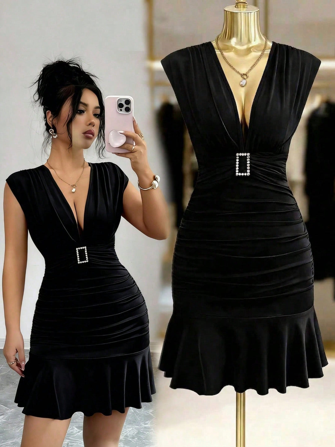 Rochie scurtă SHEIN