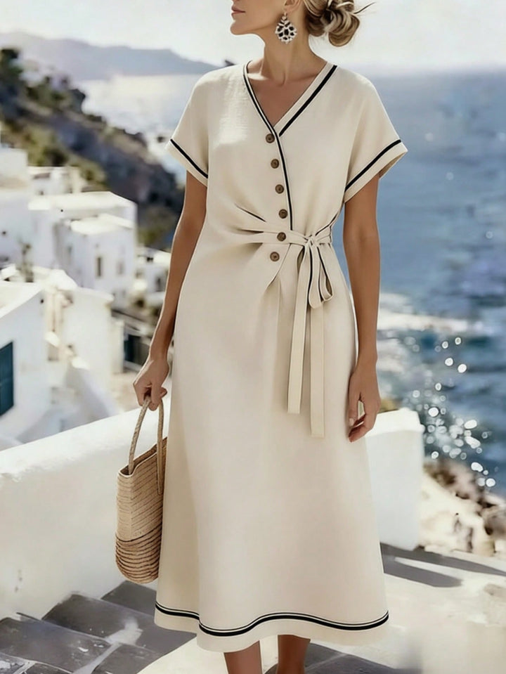 Rochie maxi SHEIN, bej