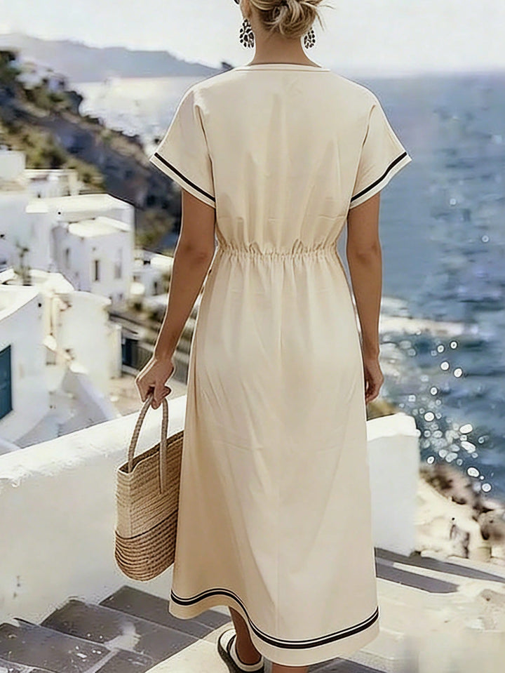 Rochie maxi SHEIN, bej