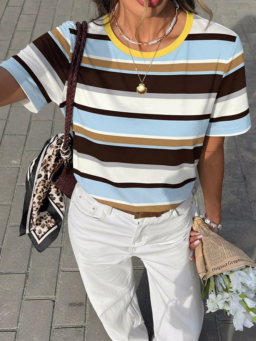 Tricou SHEIN, mix culori
