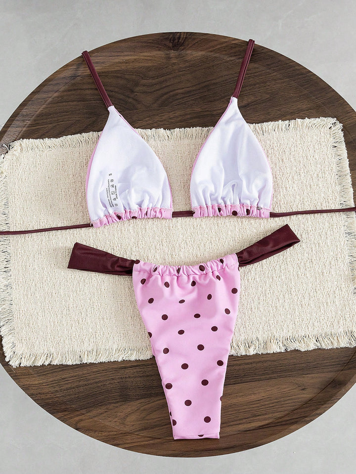 Set bikini SHEIN, mix culori