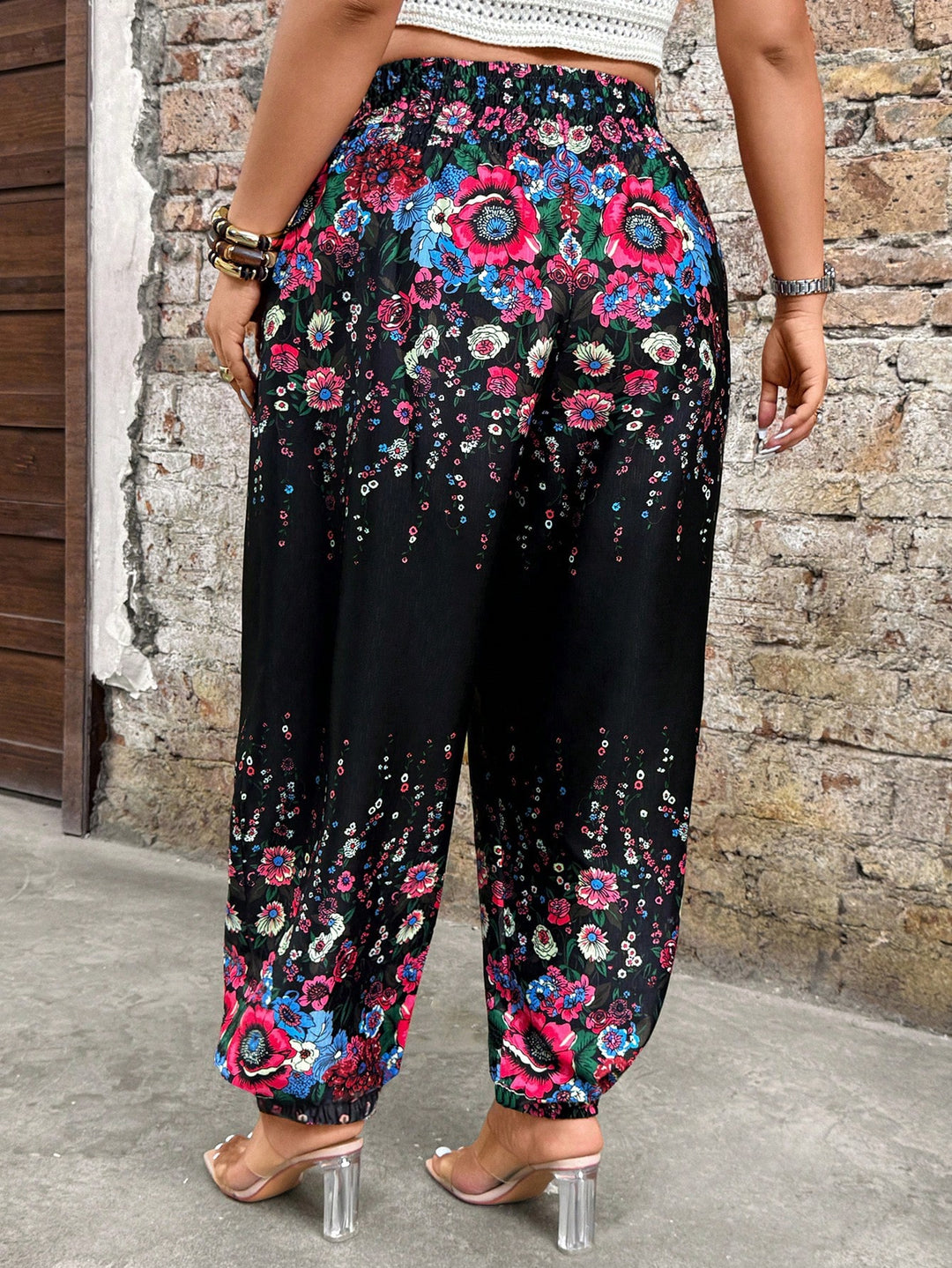 Pantaloni SHEIN, negru