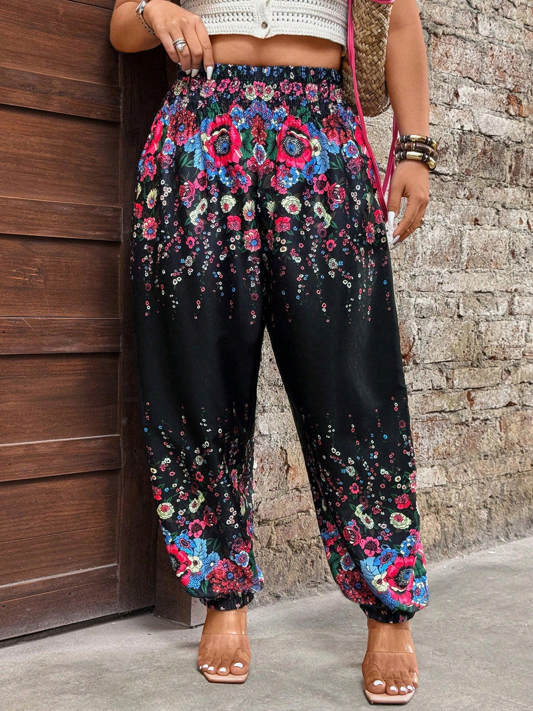 Pantaloni SHEIN, negru