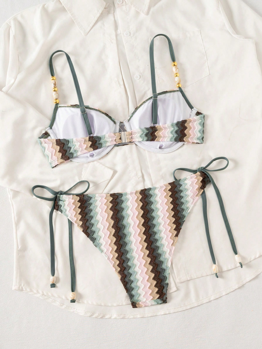Set bikini SHEIN, mix culori