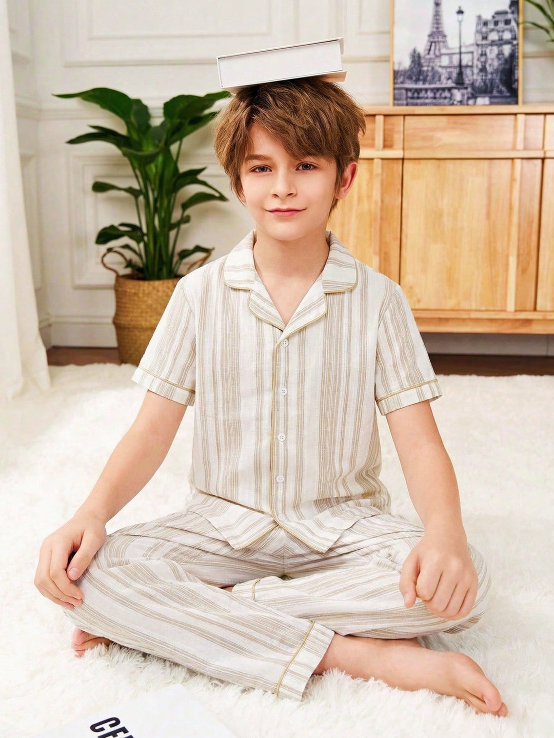 Pijama SHEIN, alb