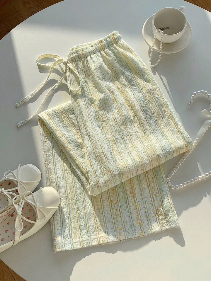 Pantaloni SHEIN, galben