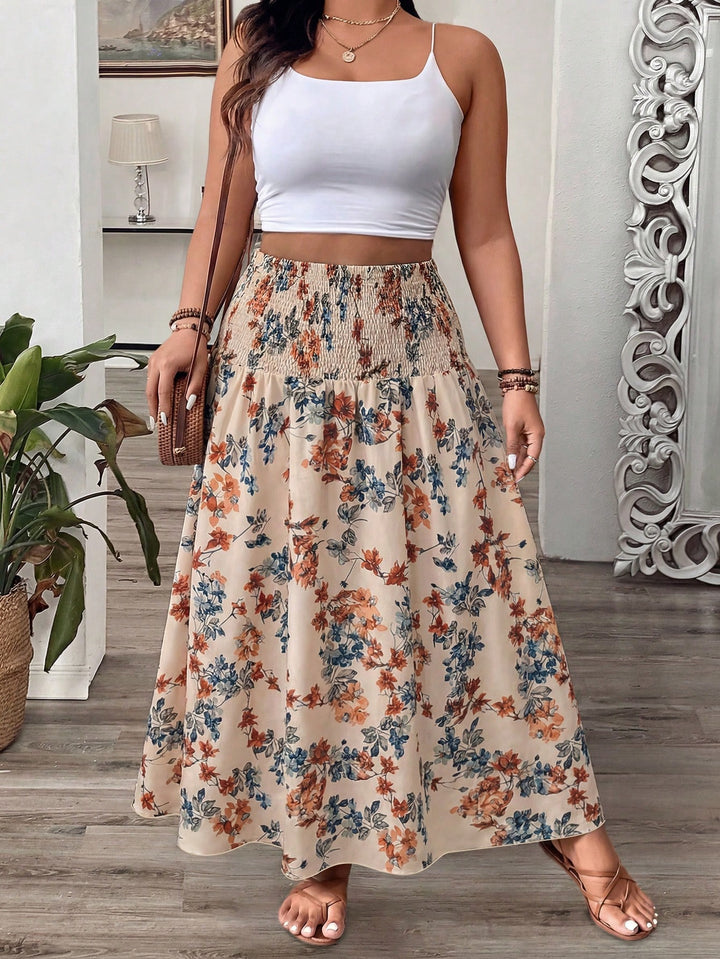 Fustă maxi SHEIN, mix culori