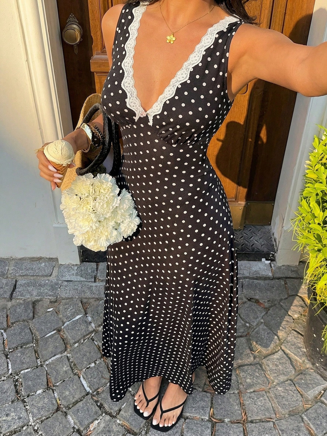 Rochie maxi SHEIN, negru