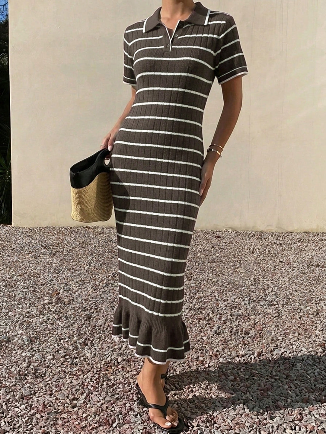 Rochie SHEIN, maro