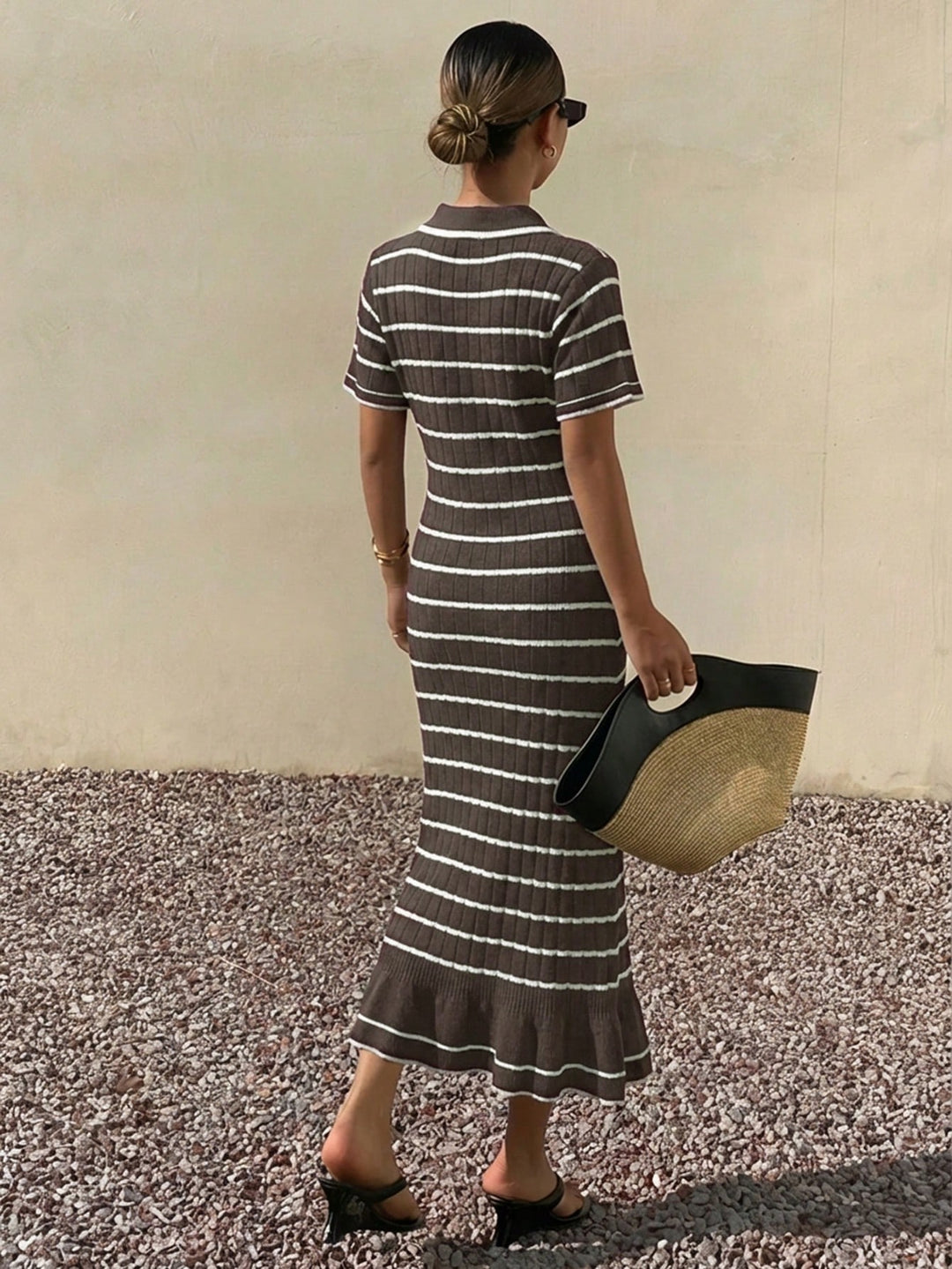 Rochie SHEIN, maro