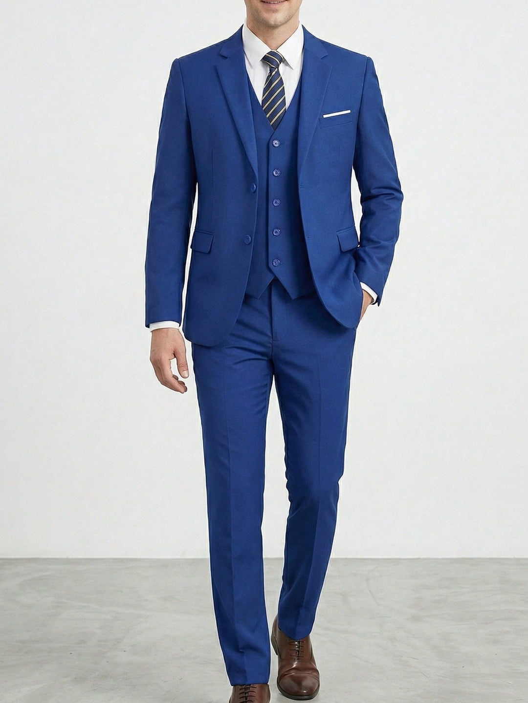 Costum SHEIN, albastru