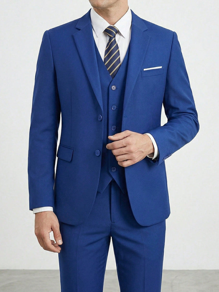 Costum SHEIN, albastru