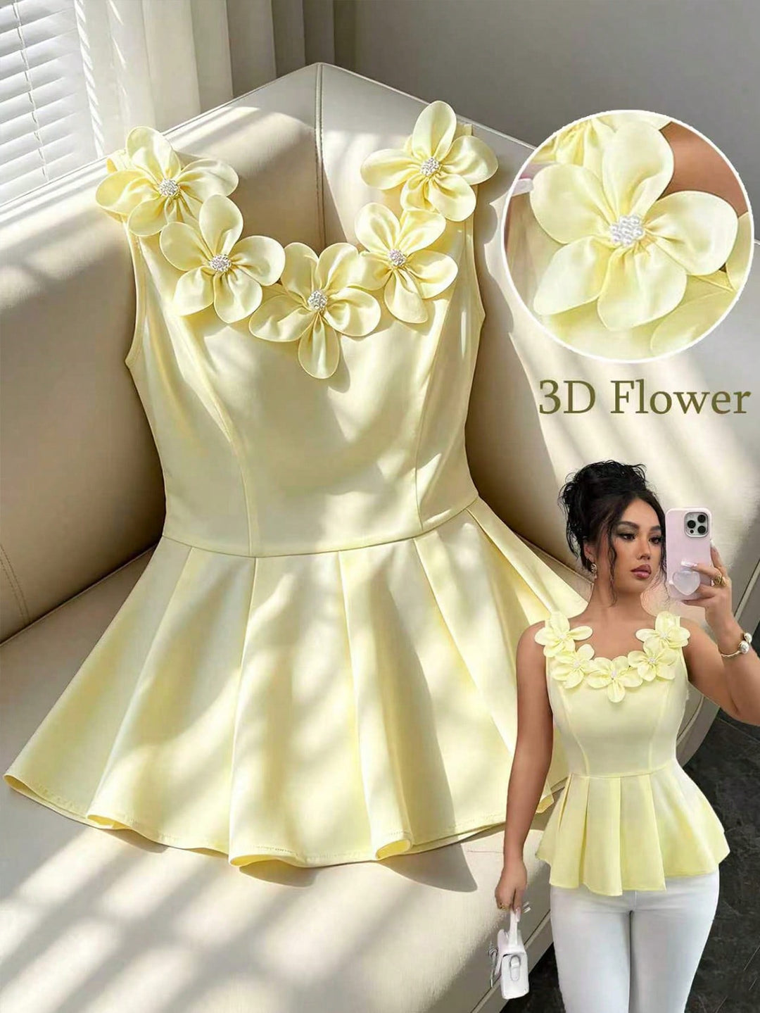 Bluza SHEIN, galben