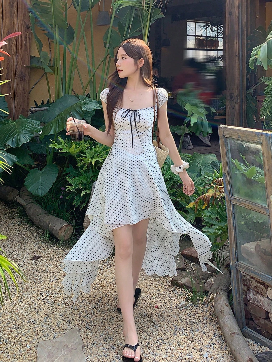 Rochie maxi SHEIN, bej