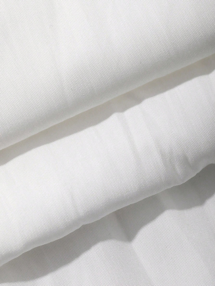 Pantaloni SHEIN, alb
