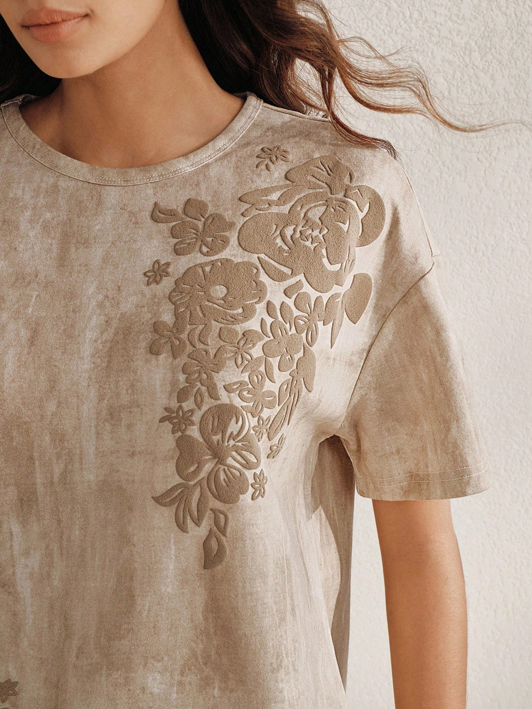 Tricou SHEIN, bej
