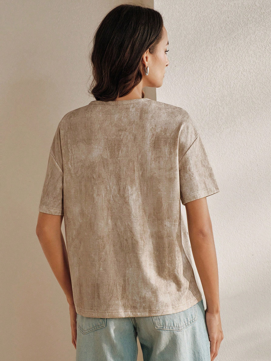 Tricou SHEIN, bej