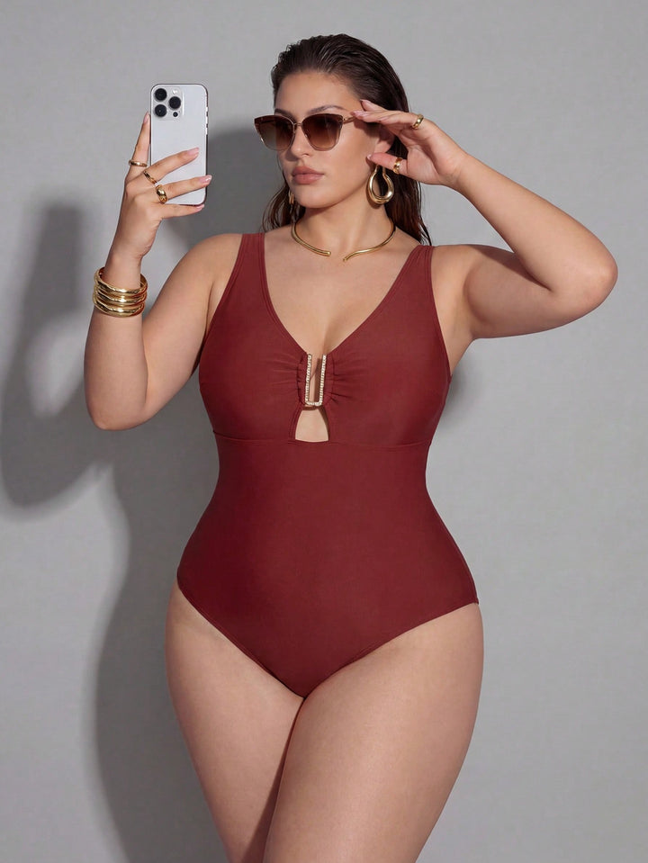 Costum de baie SHEIN, mix culori