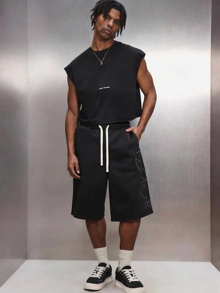 Pantaloni scurți SHEIN, negru