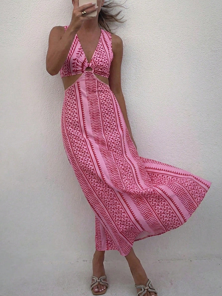 Rochie maxi SHEIN, mix culori