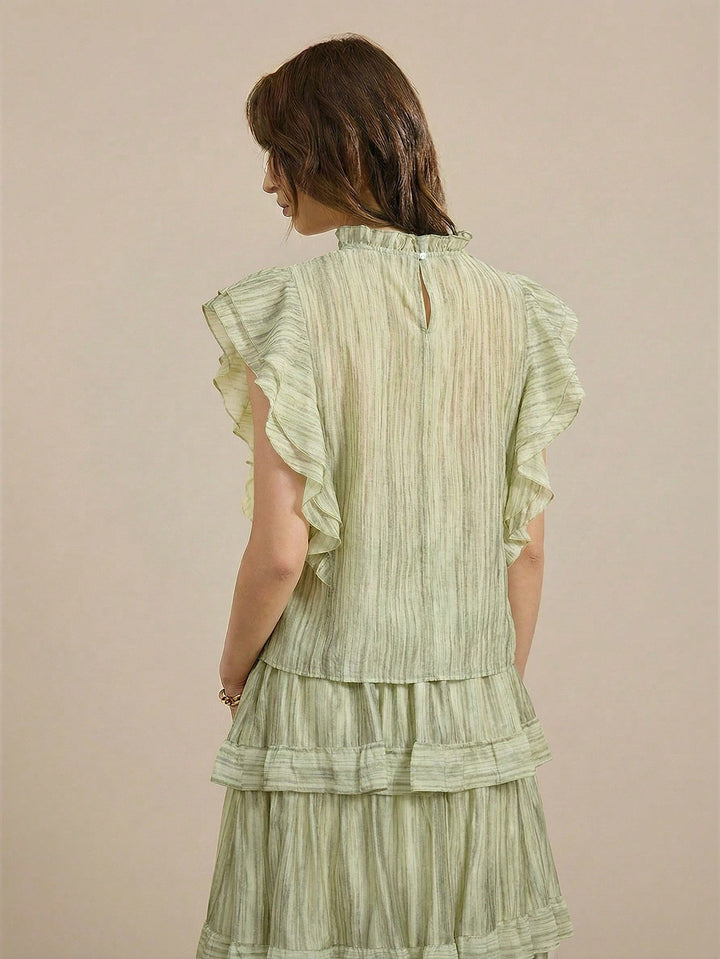 Top SHEIN, verde