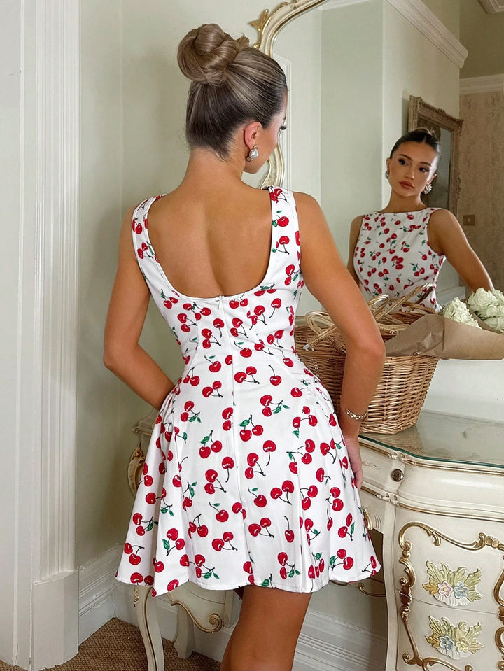 Rochie scurtă SHEIN, alb