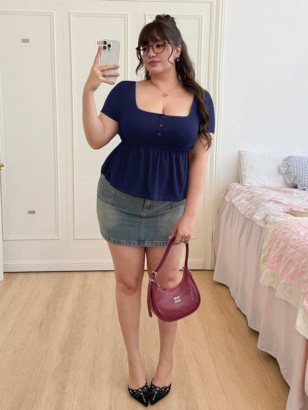 Tricou SHEIN, albastru