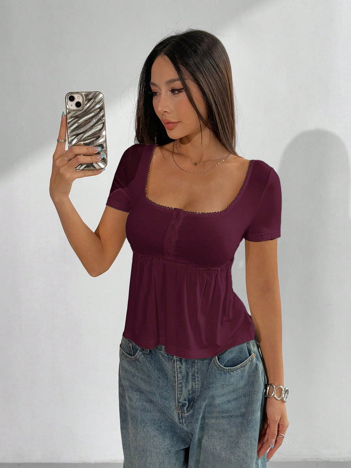Tricou SHEIN, maro
