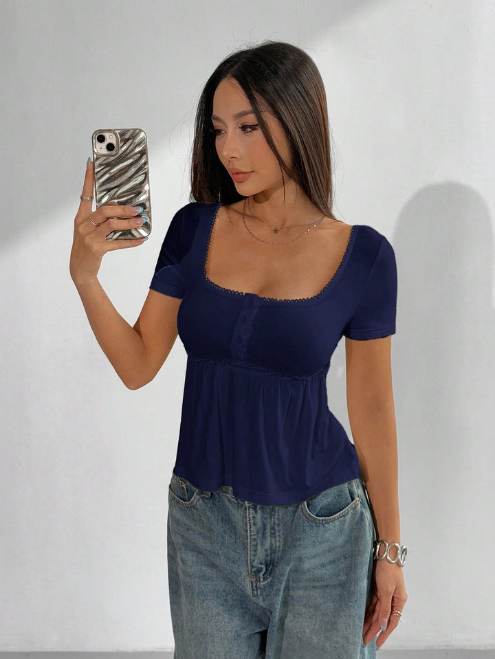 Tricou SHEIN, albastru