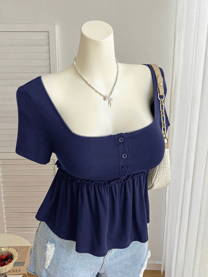 Tricou SHEIN, albastru