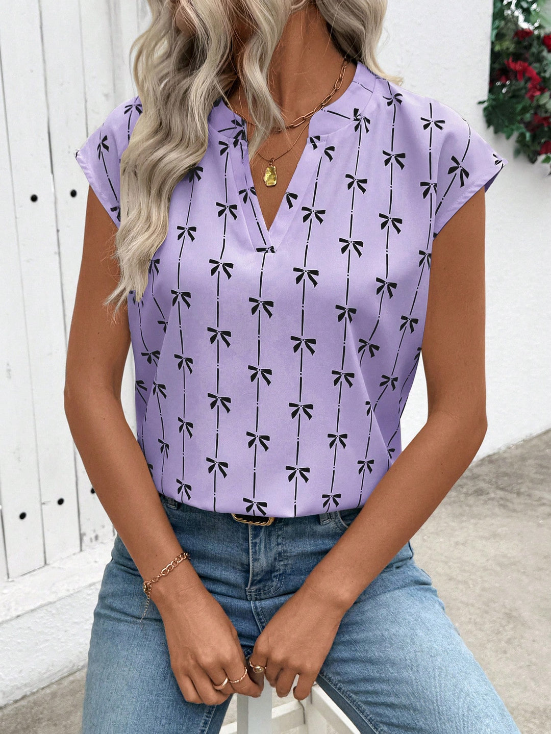 Bluza SHEIN, mov