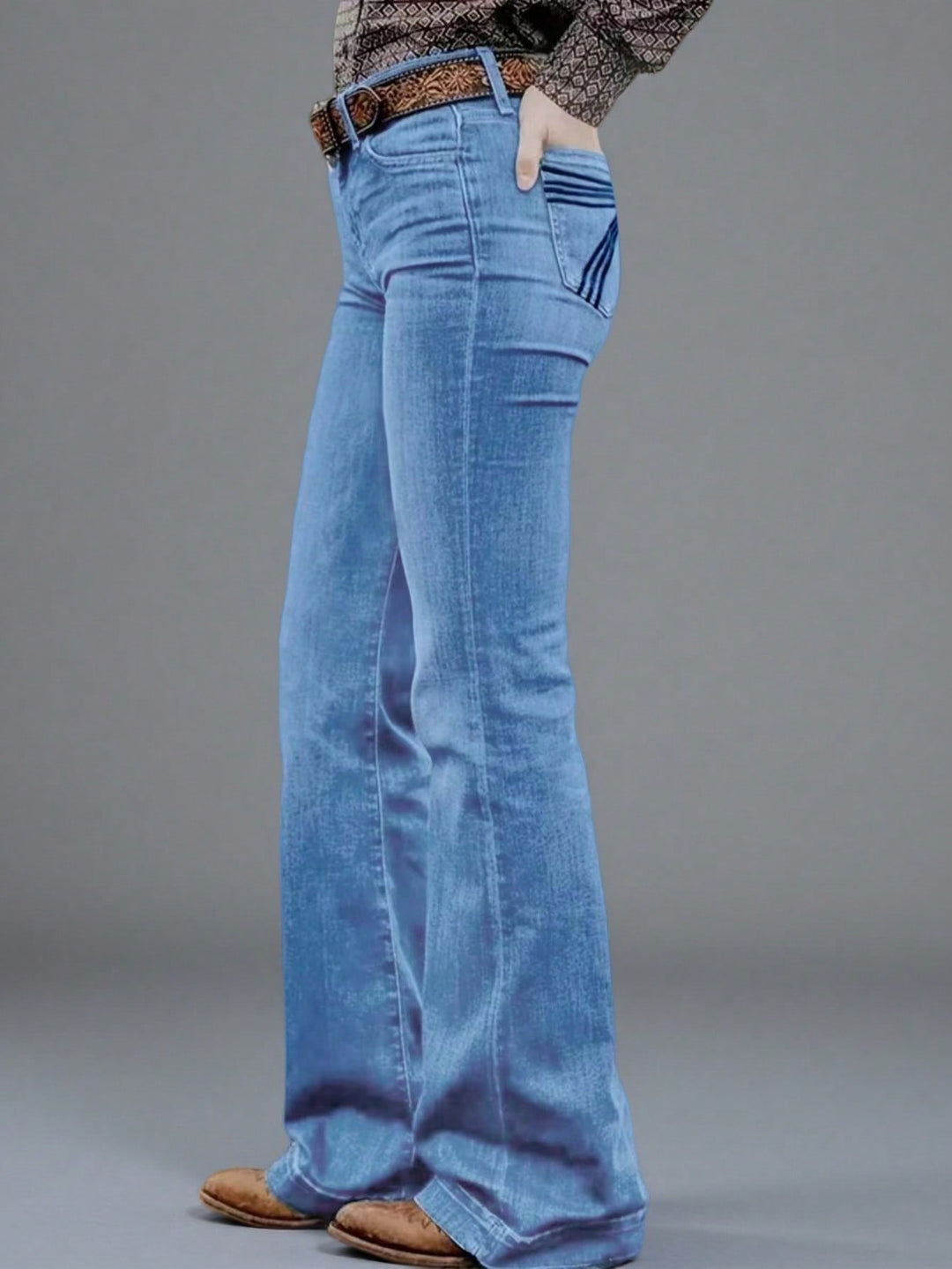 Jeans SHEIN, albastru